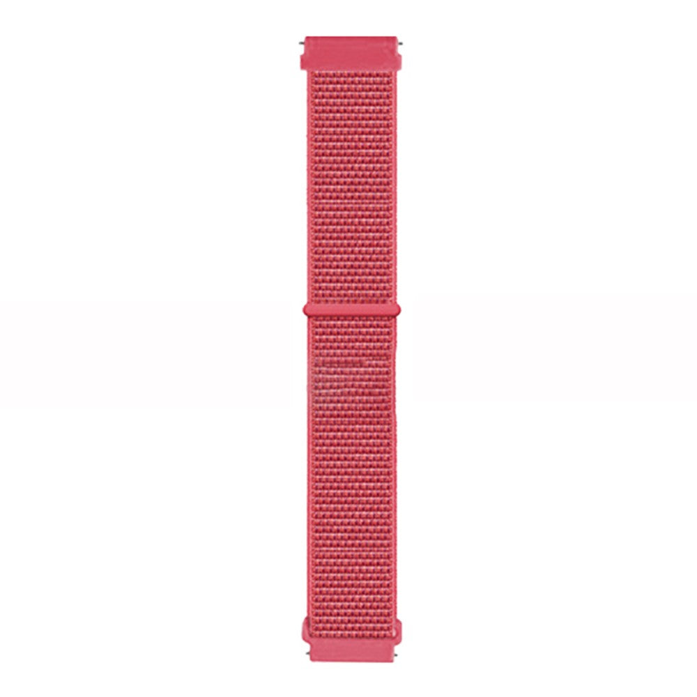 Armband für Samsung Galaxy Watch6/5/5Pro/4/3 Bracelet Klettverschluss Nylon Rot