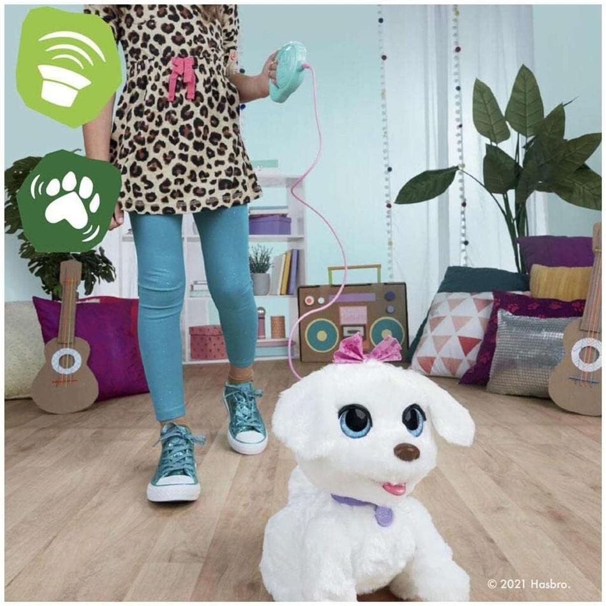 FurReal Hasbro GoGo, tanzendes Hündchen, interaktiv, 50+ Geräusche u. Reaktionen