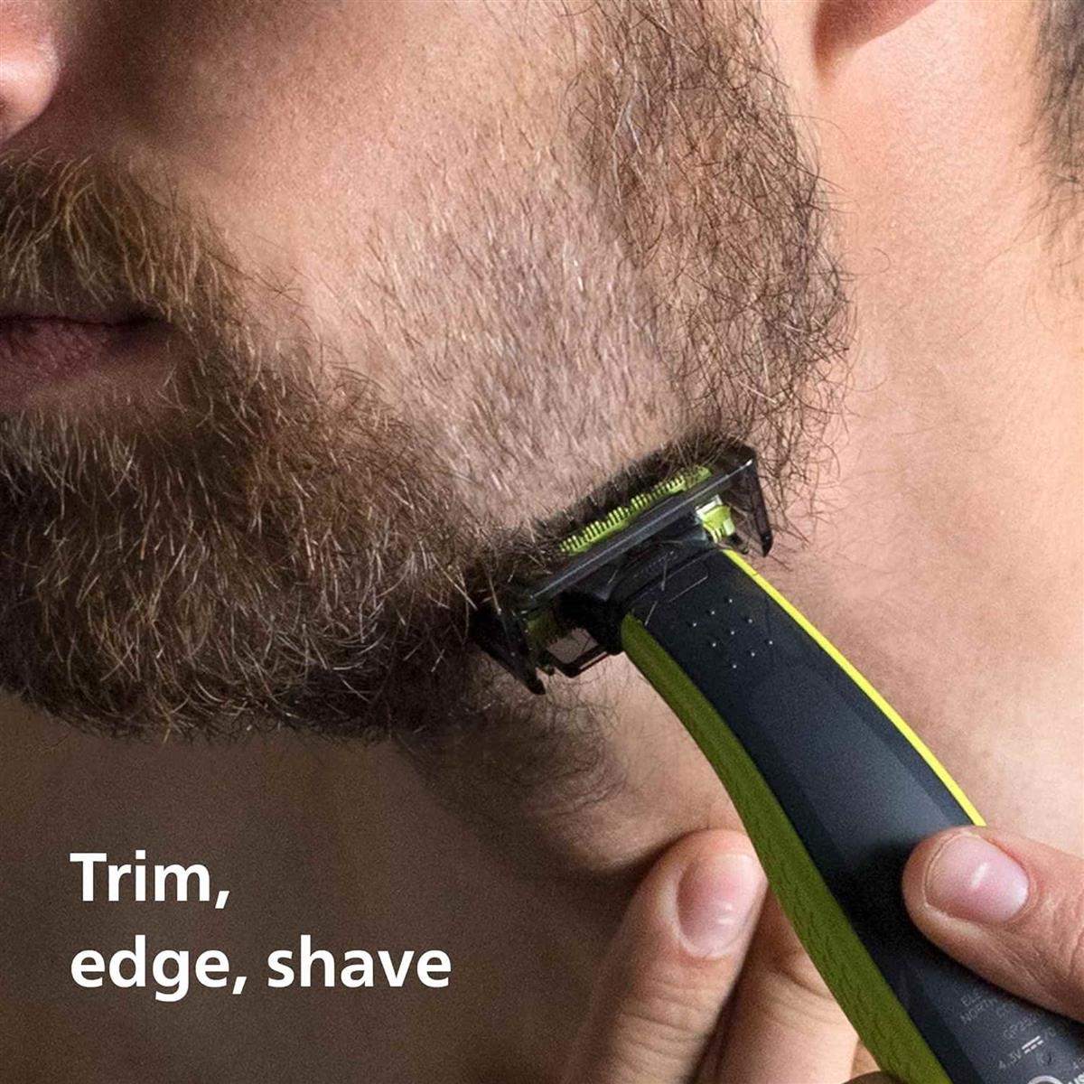 Philips OneBlade Original-Ersatzklingen mit Körper-Kit, 2er-Pack, QP620/50