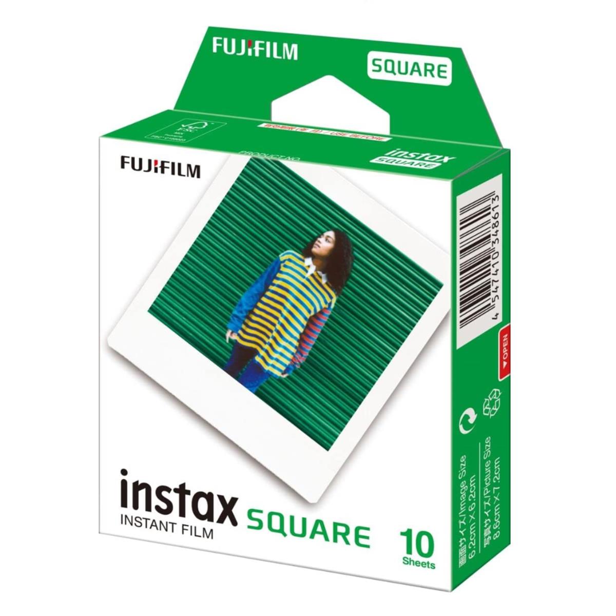 INSTAX Square Film Weiß 62x62