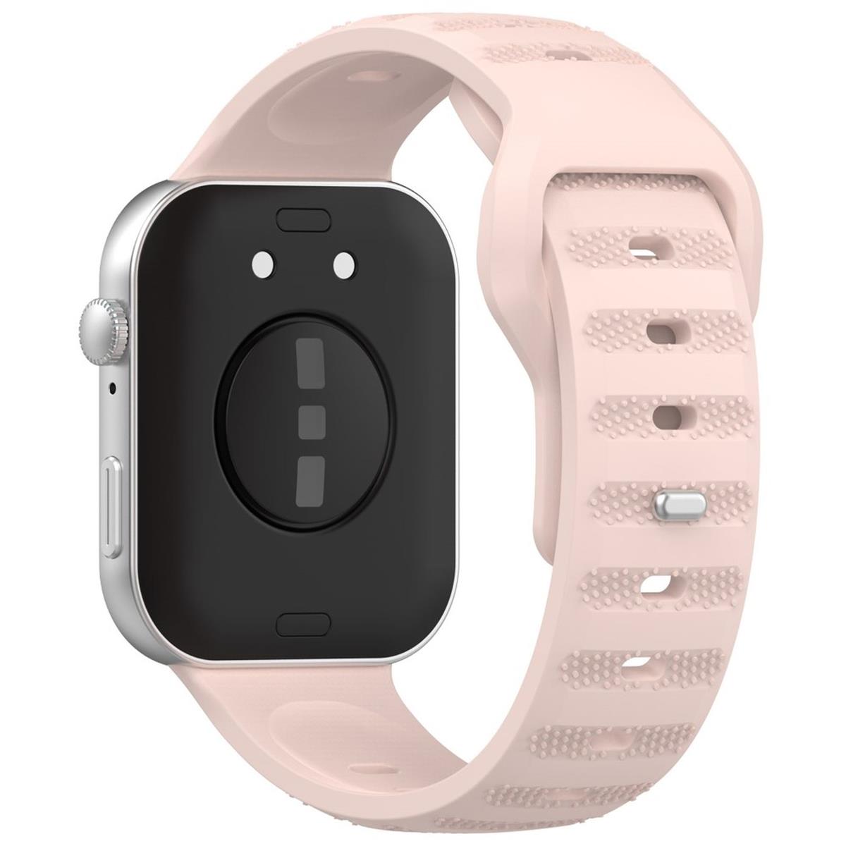 Sportarmband für Huawei Watch Fit 3 Verstellbar Silikon Band 24mm Rosa