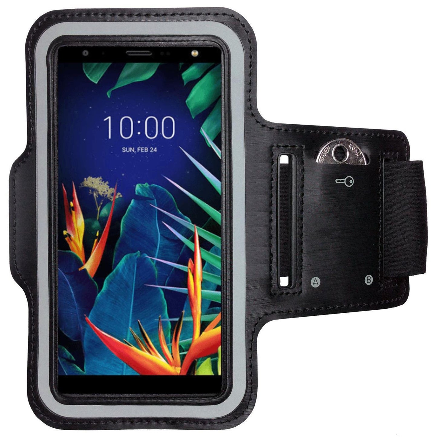 Armband für LG K40 Sportarmband Handy Tasche Fitness Jogging Handyhülle