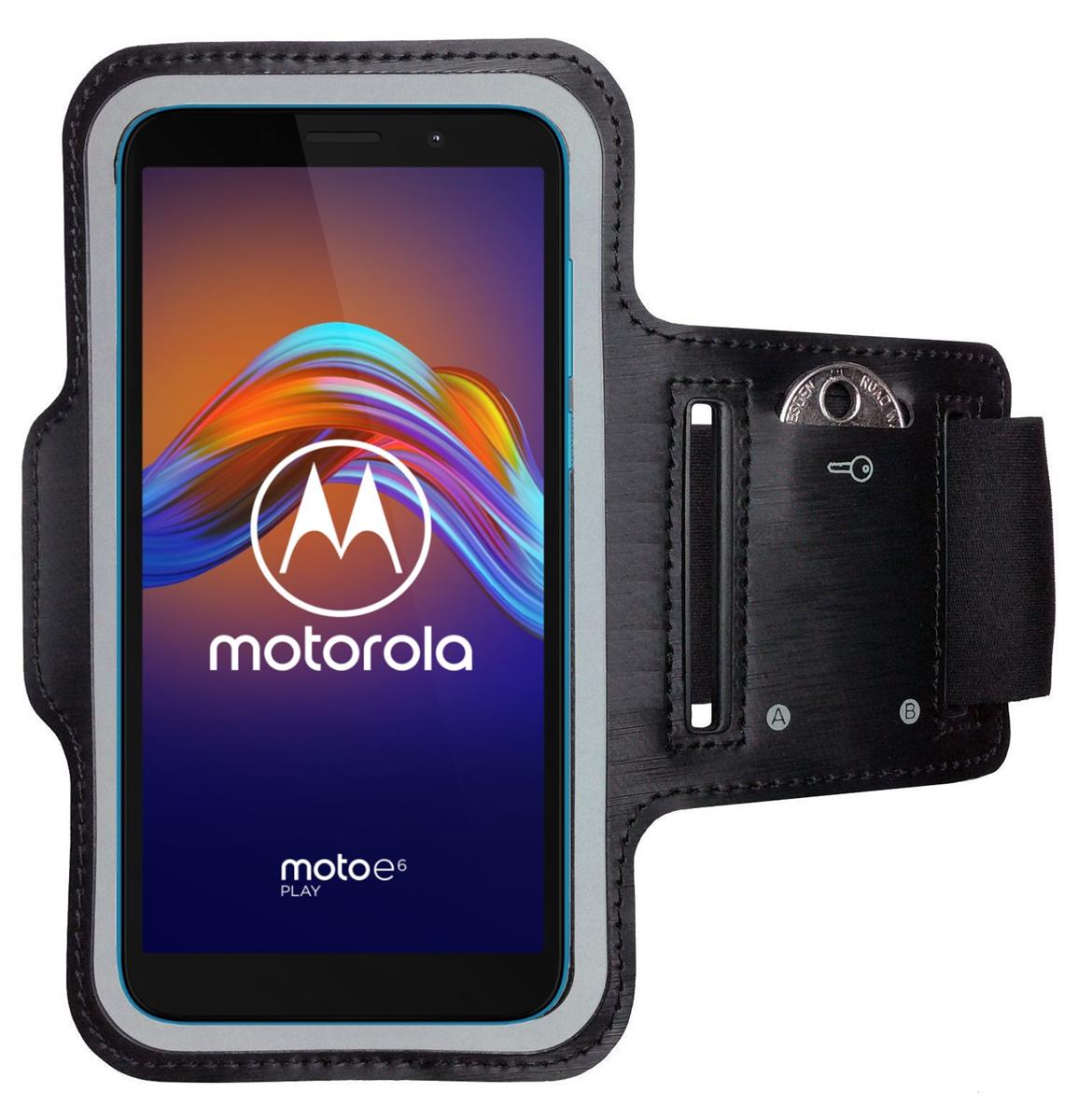 Armband für Motorola Moto E6 Play Sportarmband Handy Tasche Fitness Jogging Handyhülle