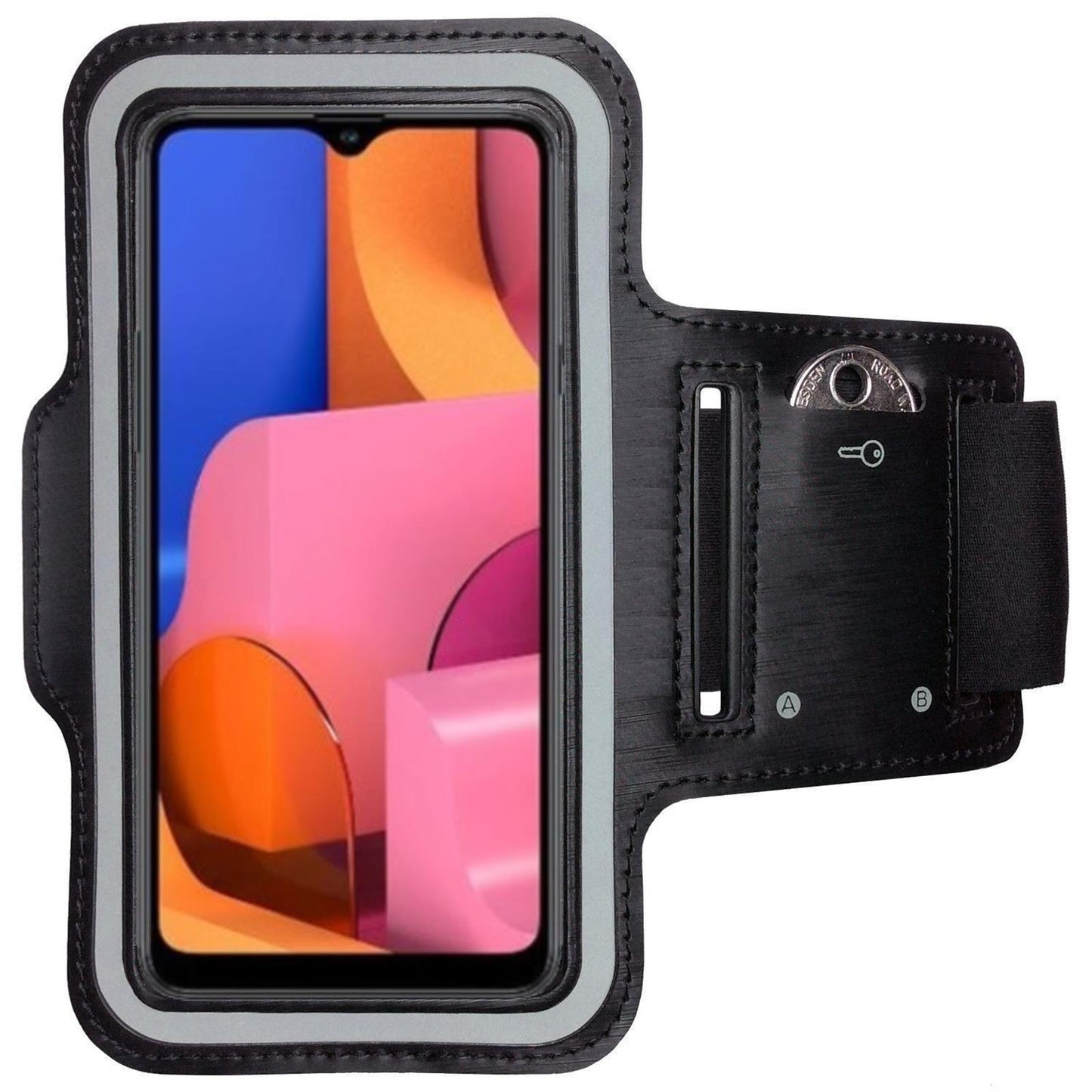 Armband für Samsung Galaxy A20s Sportarmband Handy Tasche Fitness Jogging Handyhülle