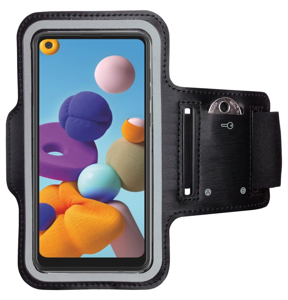 Armband für Samsung Galaxy A21 Sportarmband Handy Tasche Fitness Jogging Handyhülle