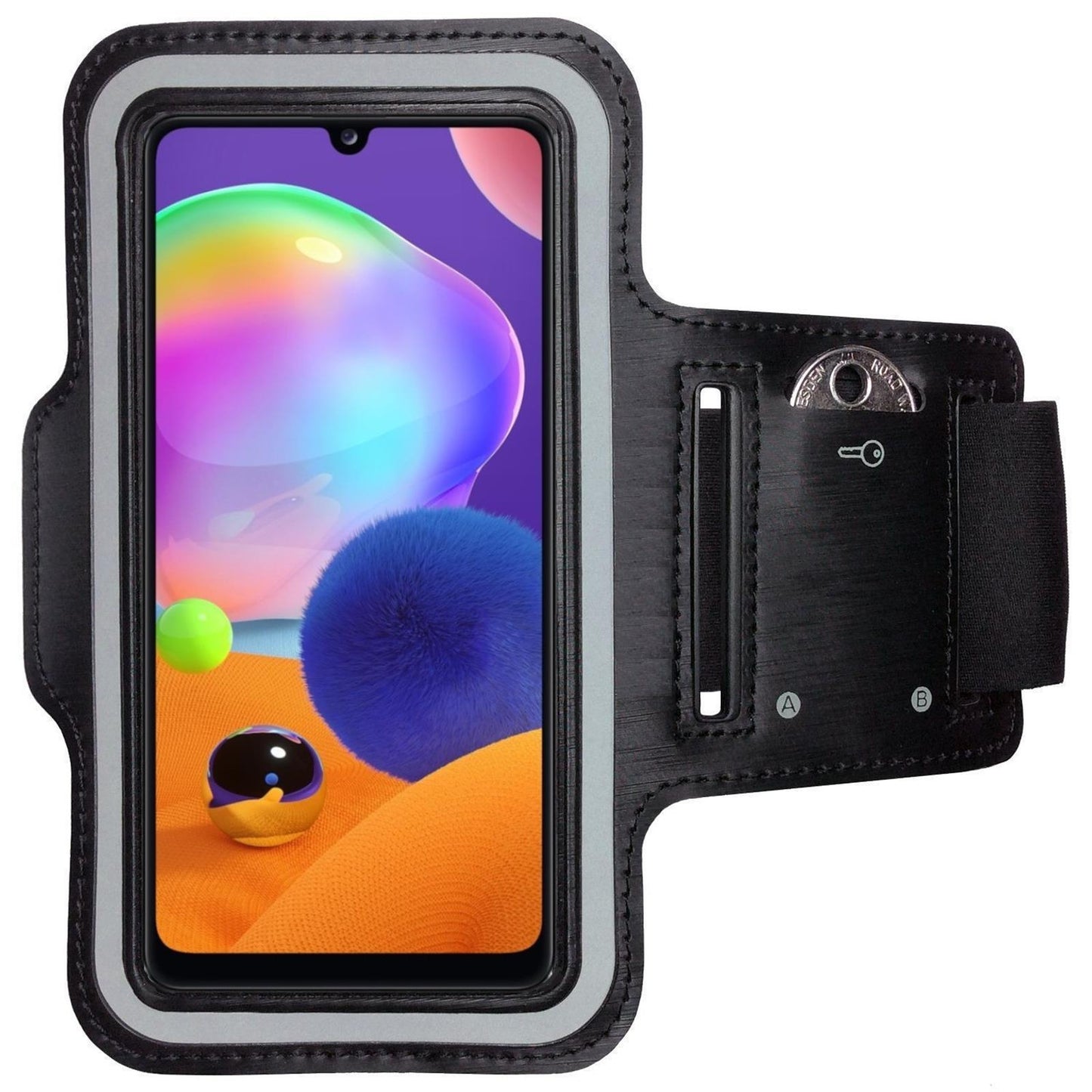 Armband für Samsung Galaxy A31 Sportarmband Handy Tasche Fitness Jogging Handyhülle