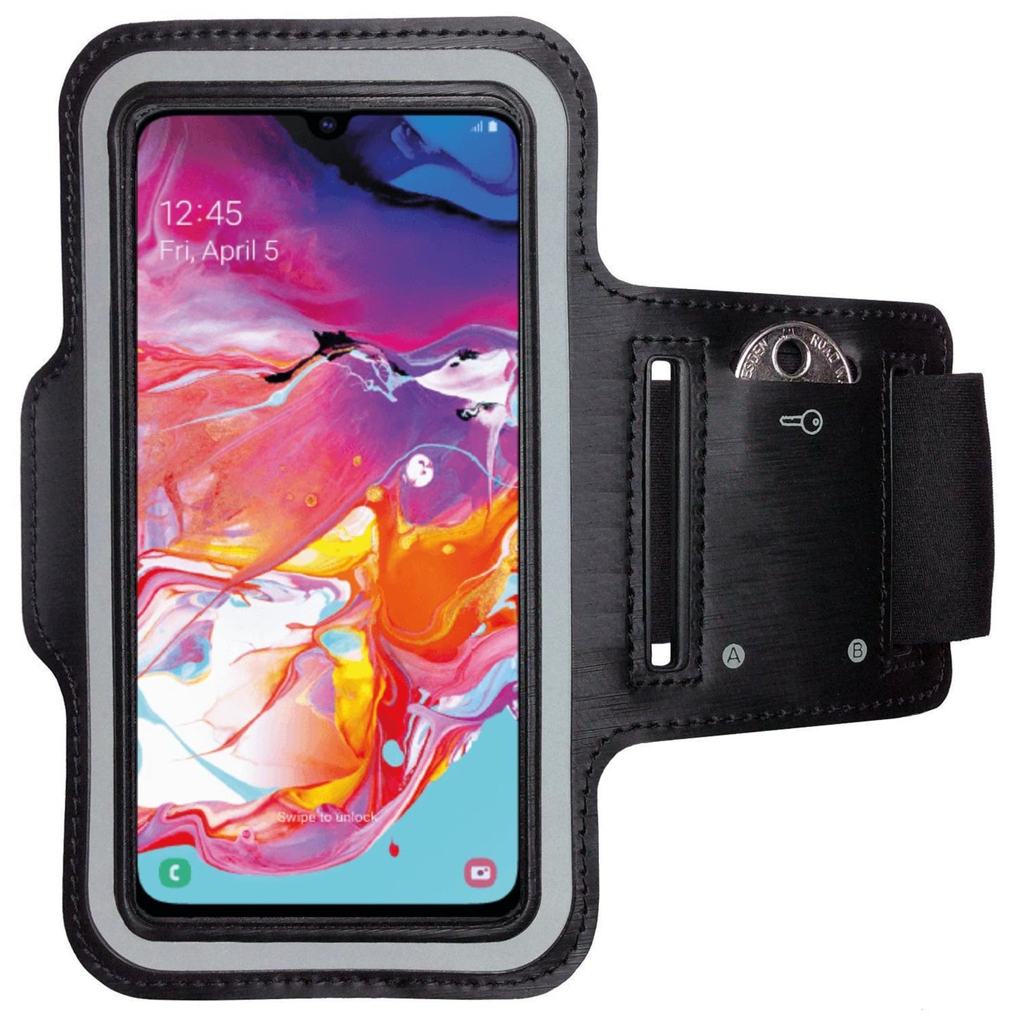 Armband für Samsung Galaxy A70 Sportarmband Handy Tasche Fitness Jogging Handyhülle