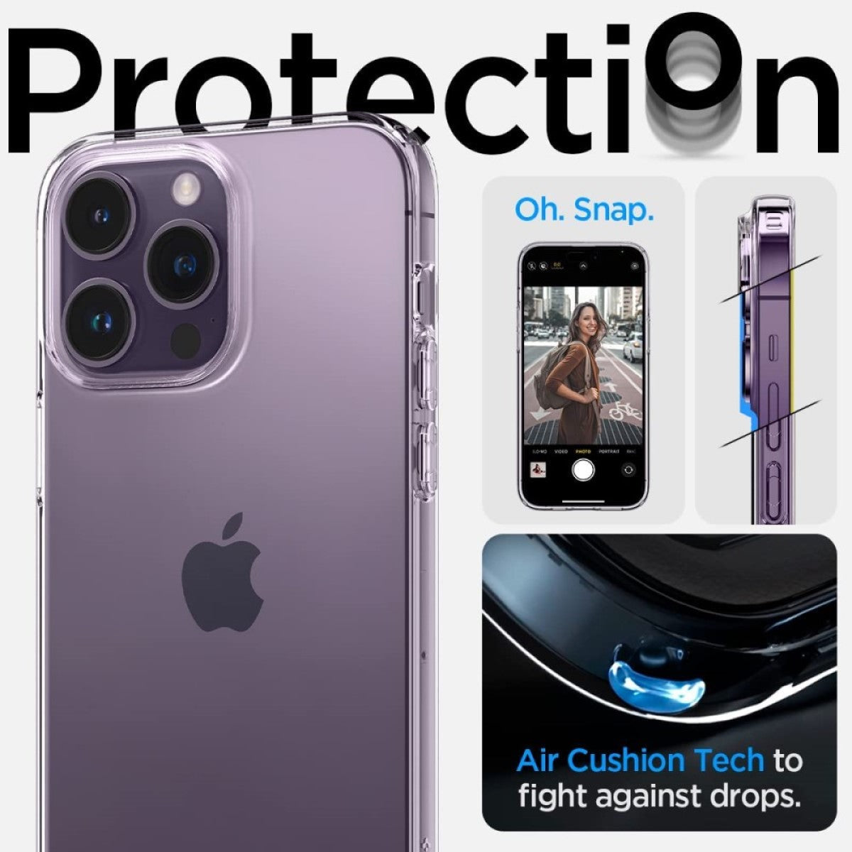 Coque pour Apple iPhone 15 Pro coque de protection silicone transparente - CoverKingz