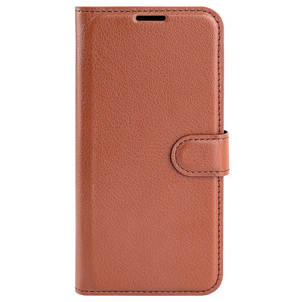 Hülle für Nokia G21/G11 Handyhülle Flip Case Schutzhülle Cover Tasche Etui Braun
