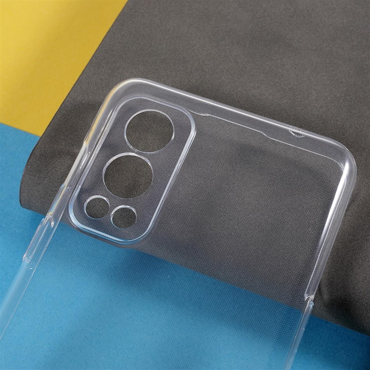 Hülle für OnePlus Nord 2 Handyhülle Silikon Cover Case Bumper Schutzhülle klar
