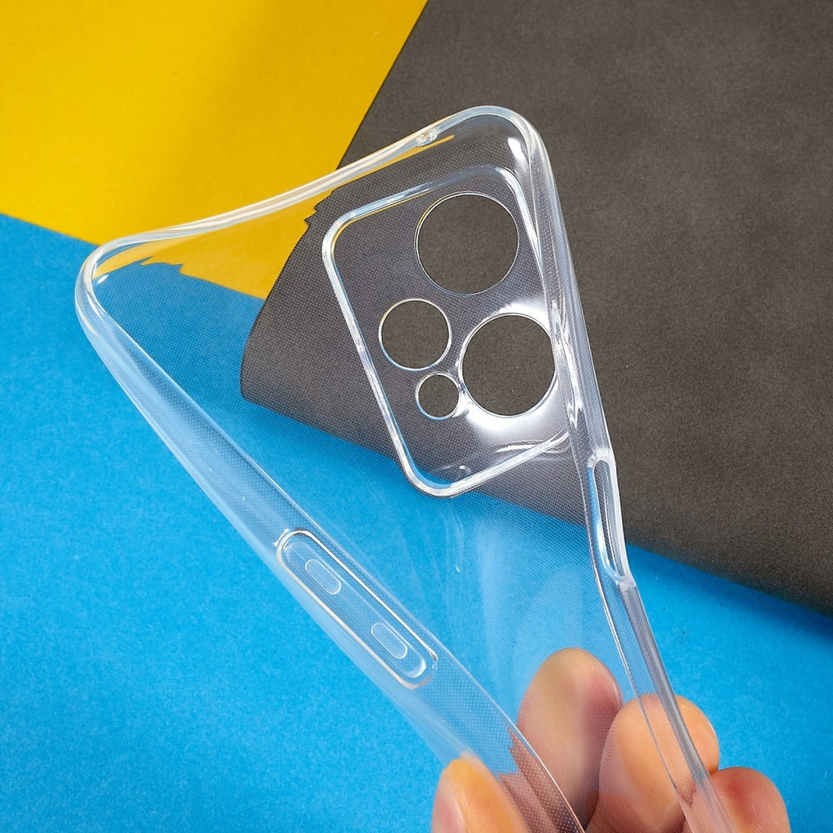 Hülle für OnePlus Nord CE 2 Lite Handyhülle Silikon Cover Bumper Softcase Klar