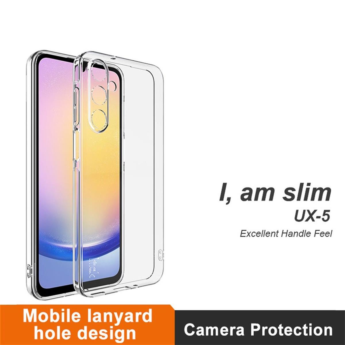 Hülle für Samsung Galaxy A16 5G Handyhülle Silikon Cover Bumper Softcase Klar