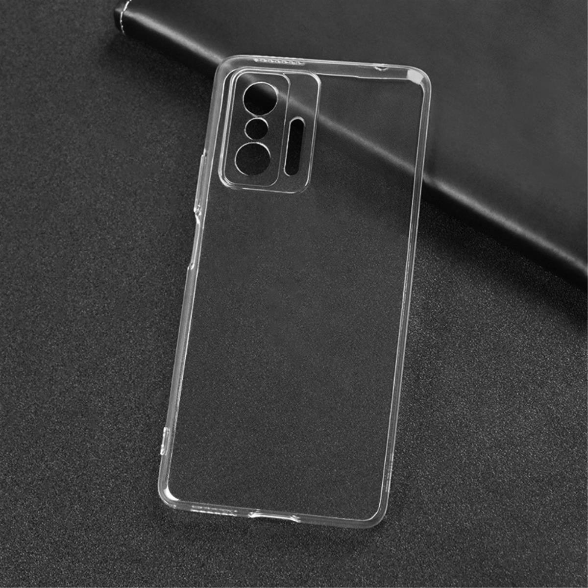 Hülle für Xiaomi 11T / 11T Pro Handyhülle Silikon Cover Case Bumper Etui klar
