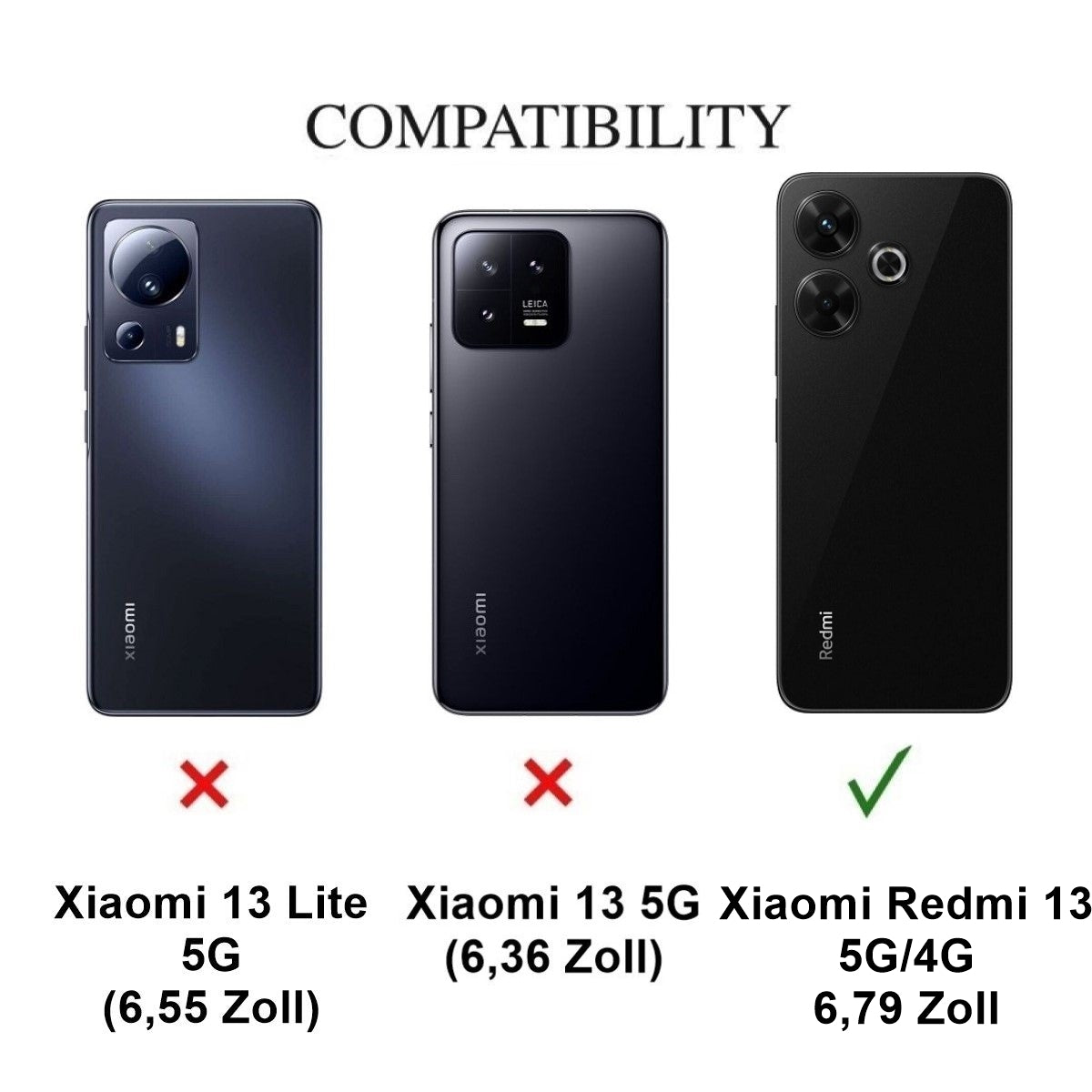 Hülle für Xiaomi 13 Redmi 5G/4G Handyhülle Flip Case Cover Tasche Mandala Grau