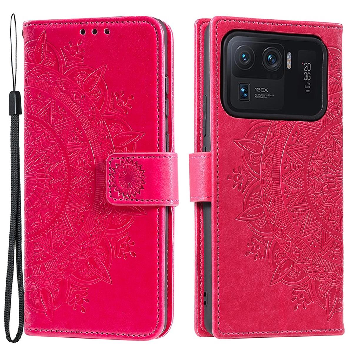 Hülle für Xiaomi Mi 11 Ultra Handyhülle Flip Case Cover Schutzhülle Mandala Pink