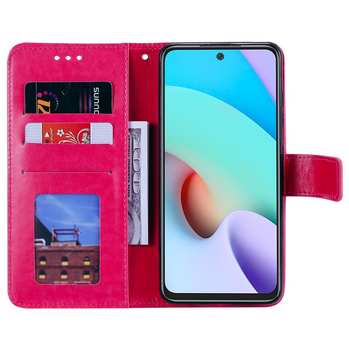 Hülle für Xiaomi Poco M4 Pro 5G/Redmi Note 11S 5G Handy Flip Case Mandala Pink