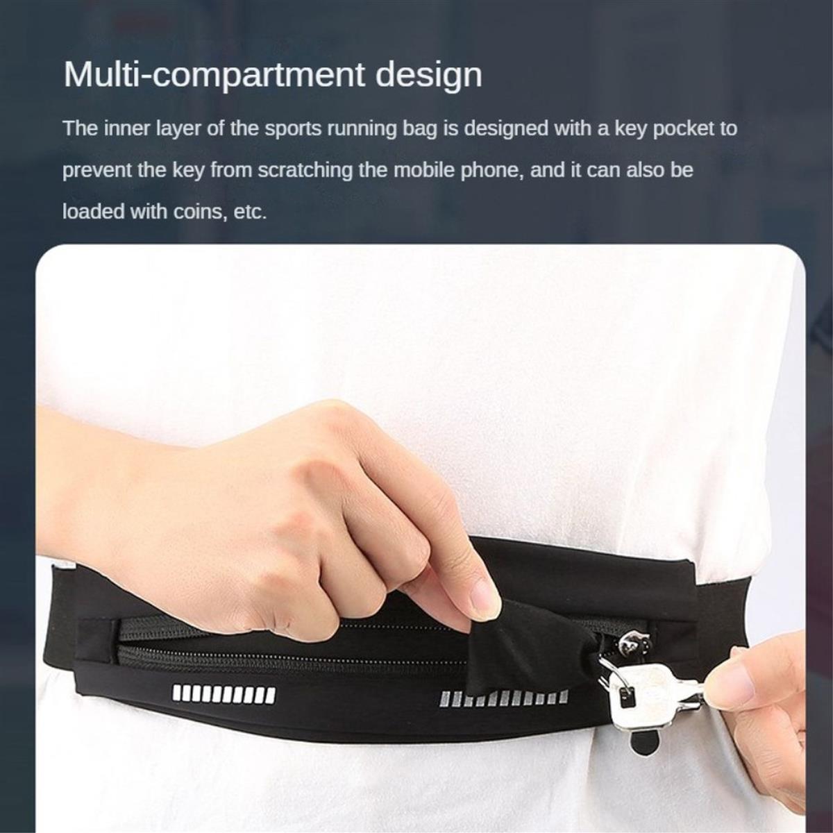 Laufgürtel für alle Smartphones Sportgürtel Hüfttasche Running Belt Joggen Fitness
