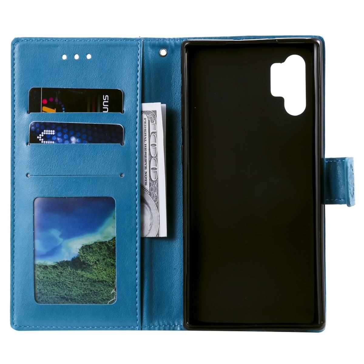 Hülle für Samsung Galaxy A32 4G Handy Tasche Flip Case Cover Etui Mandala Blau