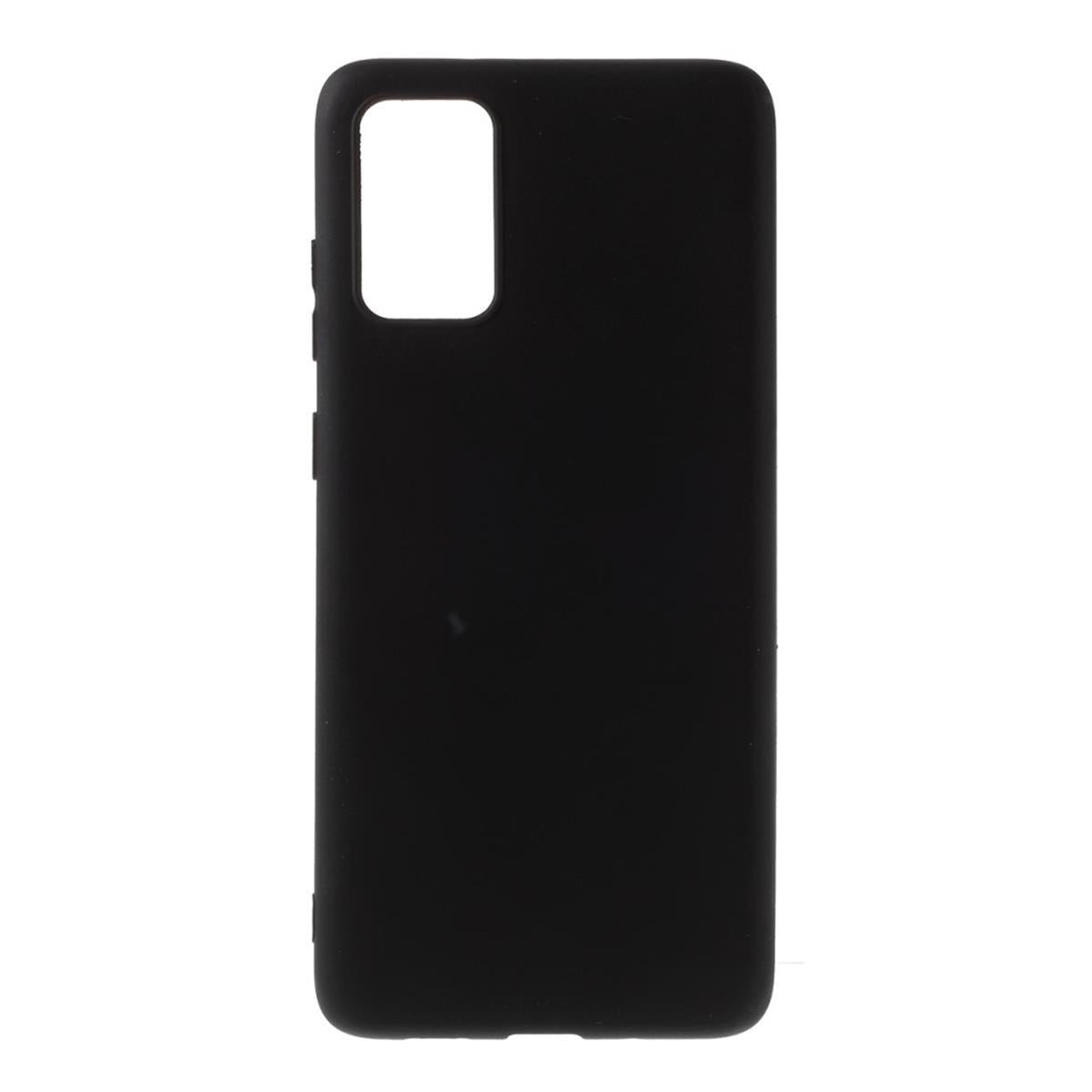 Hülle für Samsung Galaxy S10 Lite Handyhülle Silikon Case Cover Matt Schwarz