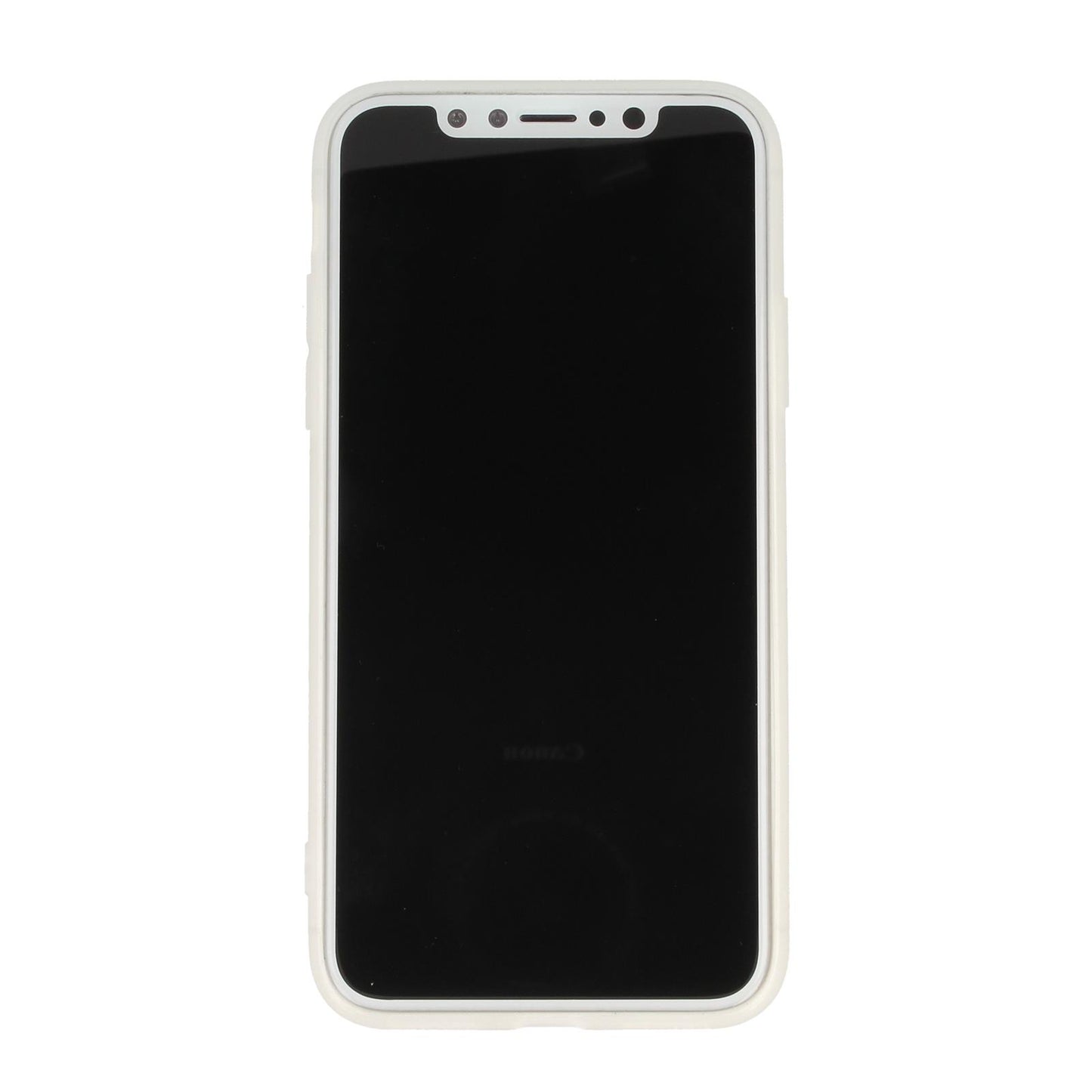 Hülle für Apple iPhone X/Xs Handyhülle Silikon Tasche Case Schutzhülle Weiß