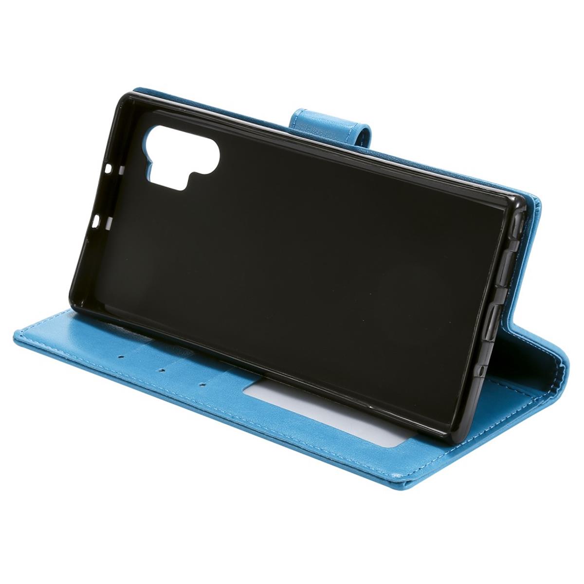Hülle für Samsung Galaxy A32 4G Handy Tasche Flip Case Cover Etui Mandala Blau