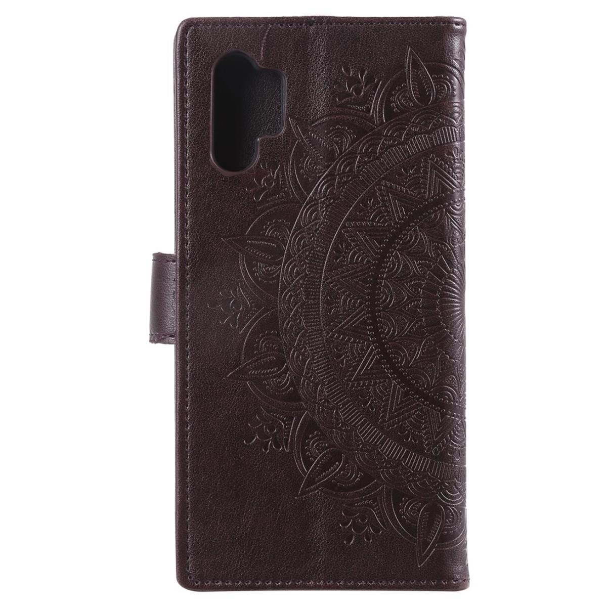 Hülle für Samsung Galaxy A32 4G Handy Tasche Flip Case Cover Etui Mandala Braun