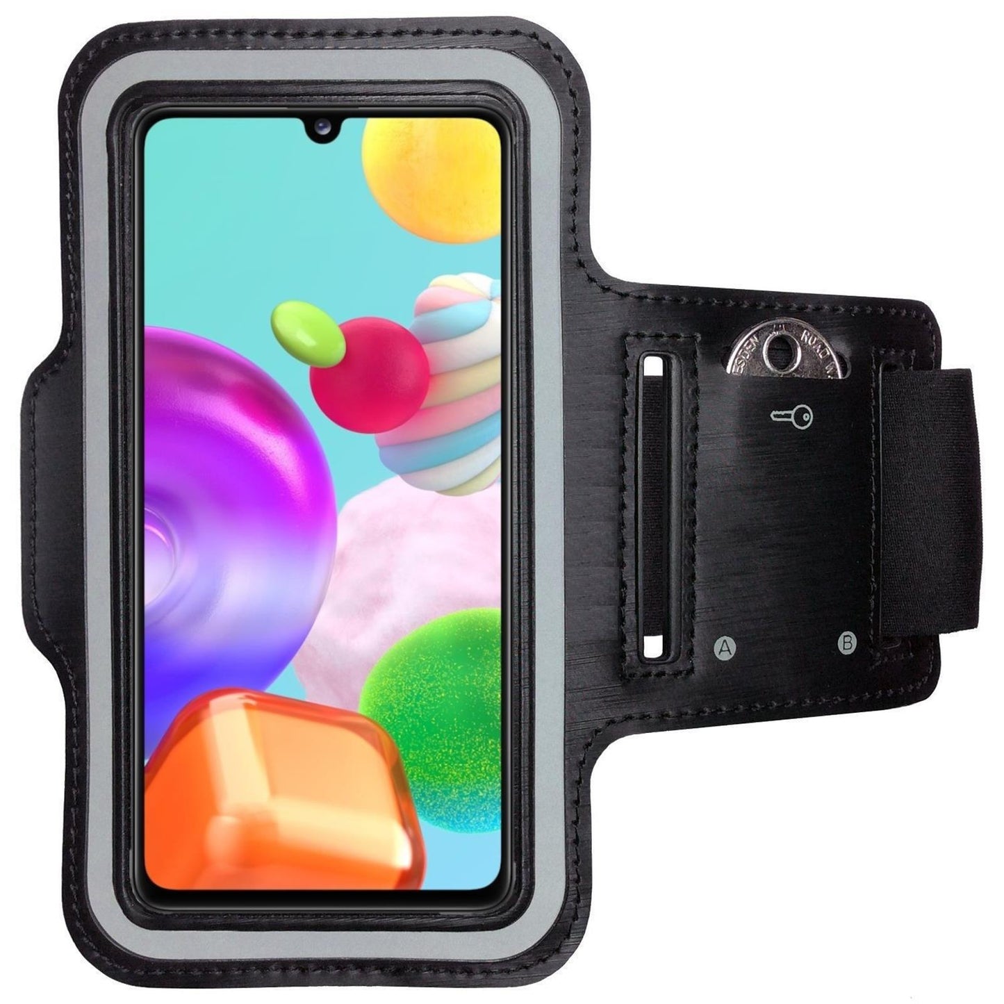 Armband für Samsung Galaxy A41 Sportarmband Handy Tasche Fitness Jogging Handyhülle