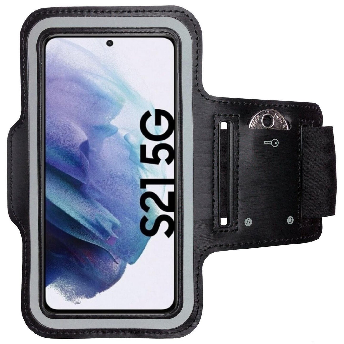 Armband für Samsung Galaxy S21 5G Sportarmband Handy Tasche Fitness Jogging Lauf Handyhülle