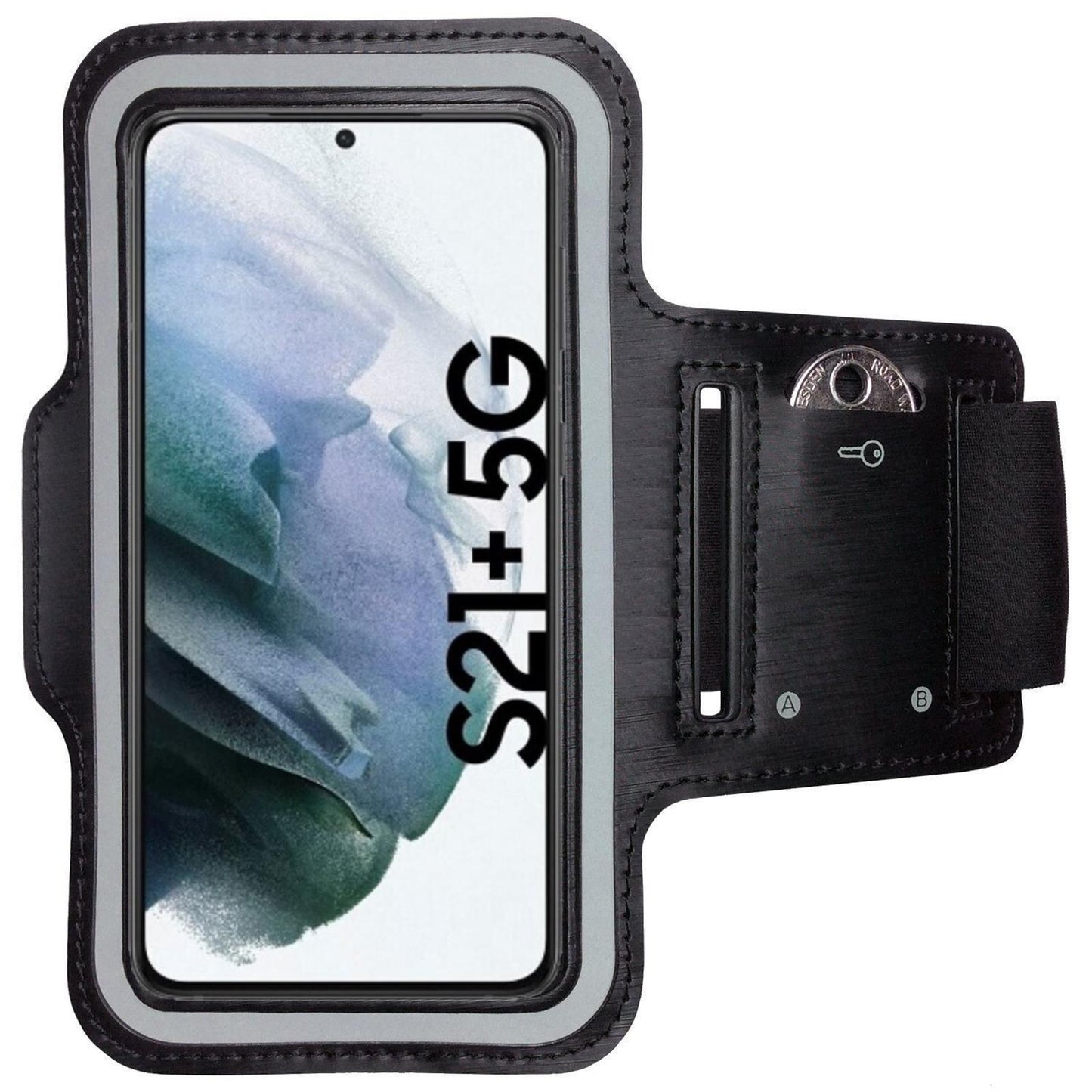 Armband für Samsung Galaxy S21 5G Sportarmband Handy Tasche Fitness Jogging Lauf Handyhülle
