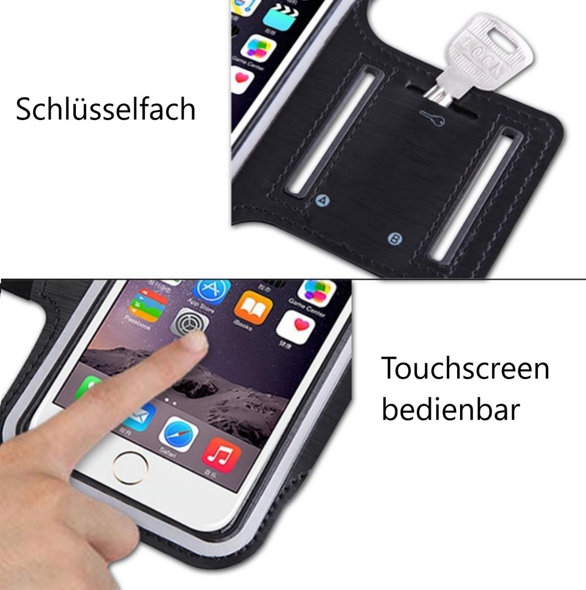 Armband für Samsung Galaxy S6/S7 Handy Sportarmband Handyhülle Sport Laufhülle