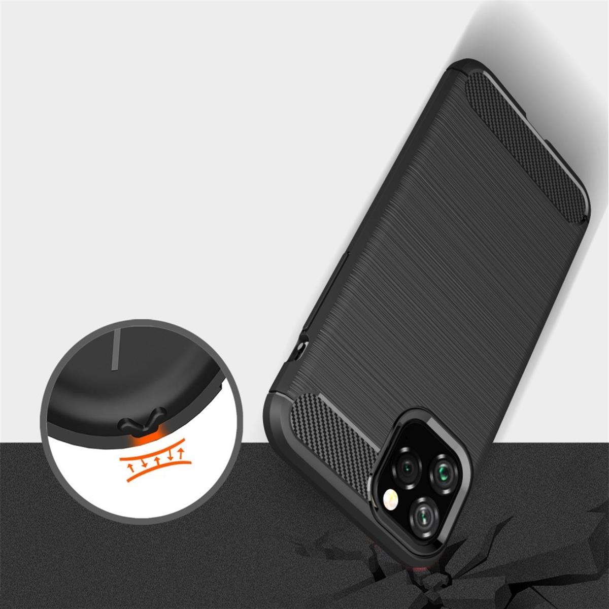 Hülle für Apple iPhone 11 Handyhülle Cover Schutzhülle Soft Case Carbonn