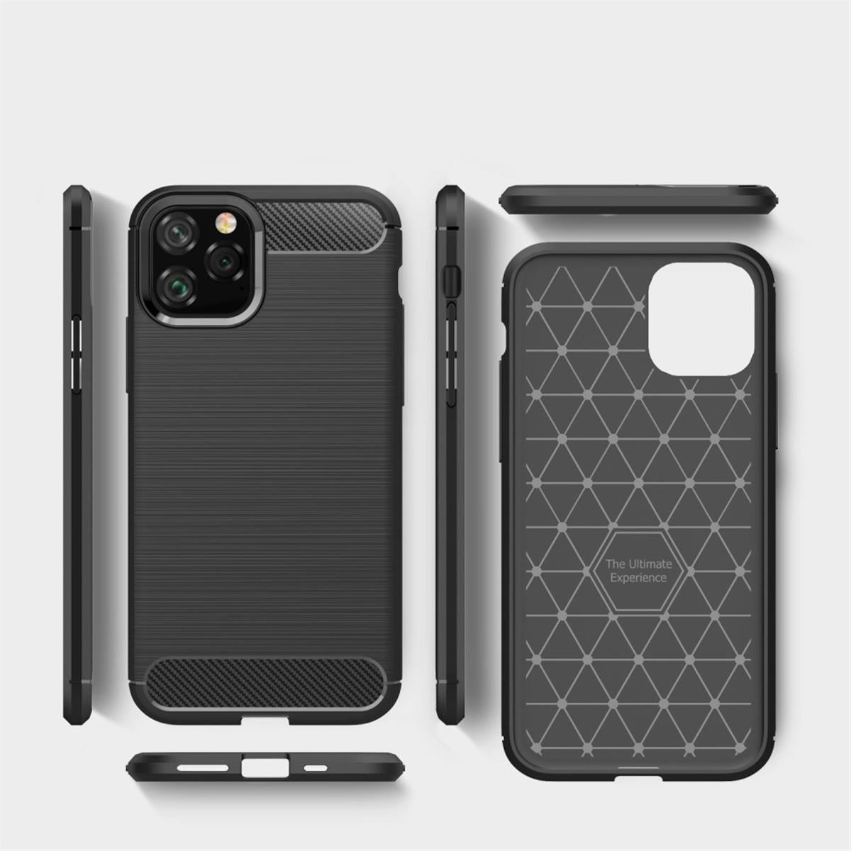 Hülle für Apple iPhone 11 Handyhülle Cover Schutzhülle Soft Case Carbonn