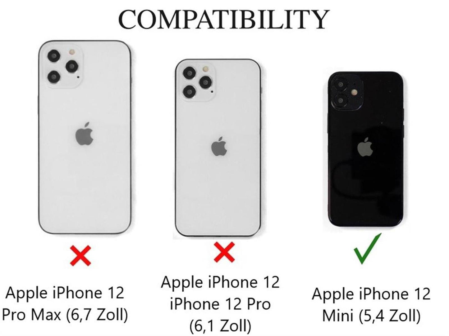 Hülle für Apple iPhone 12 Mini Handyhülle Case Band Handykette Kordel Schnur Gelb