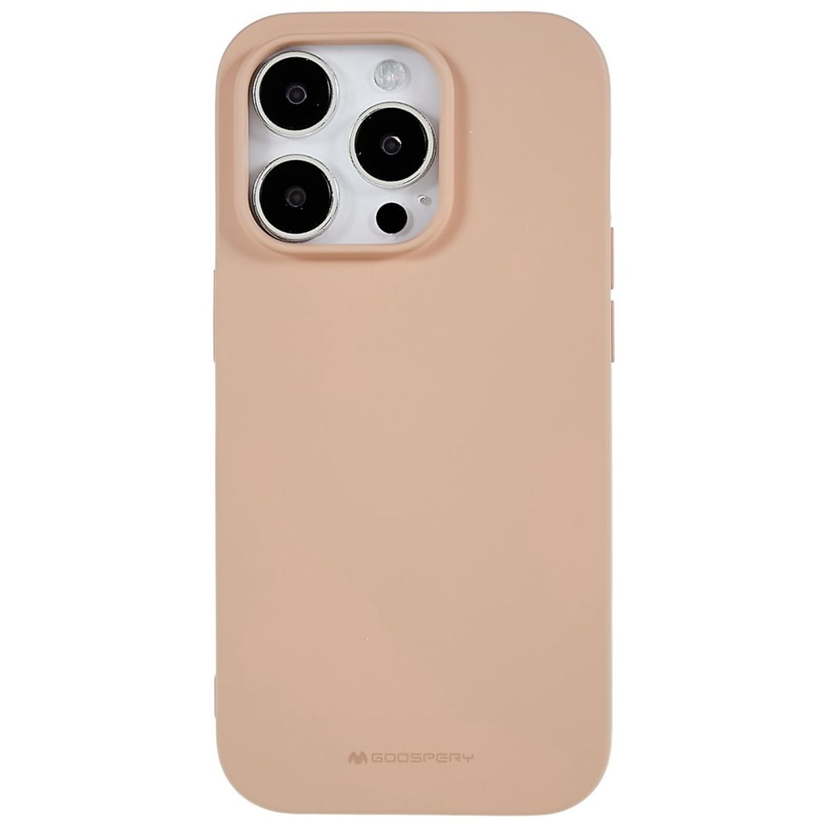 Hülle für Apple iPhone 14 Pro Handyhülle Silikon Case Cover Bumper Matt Beige