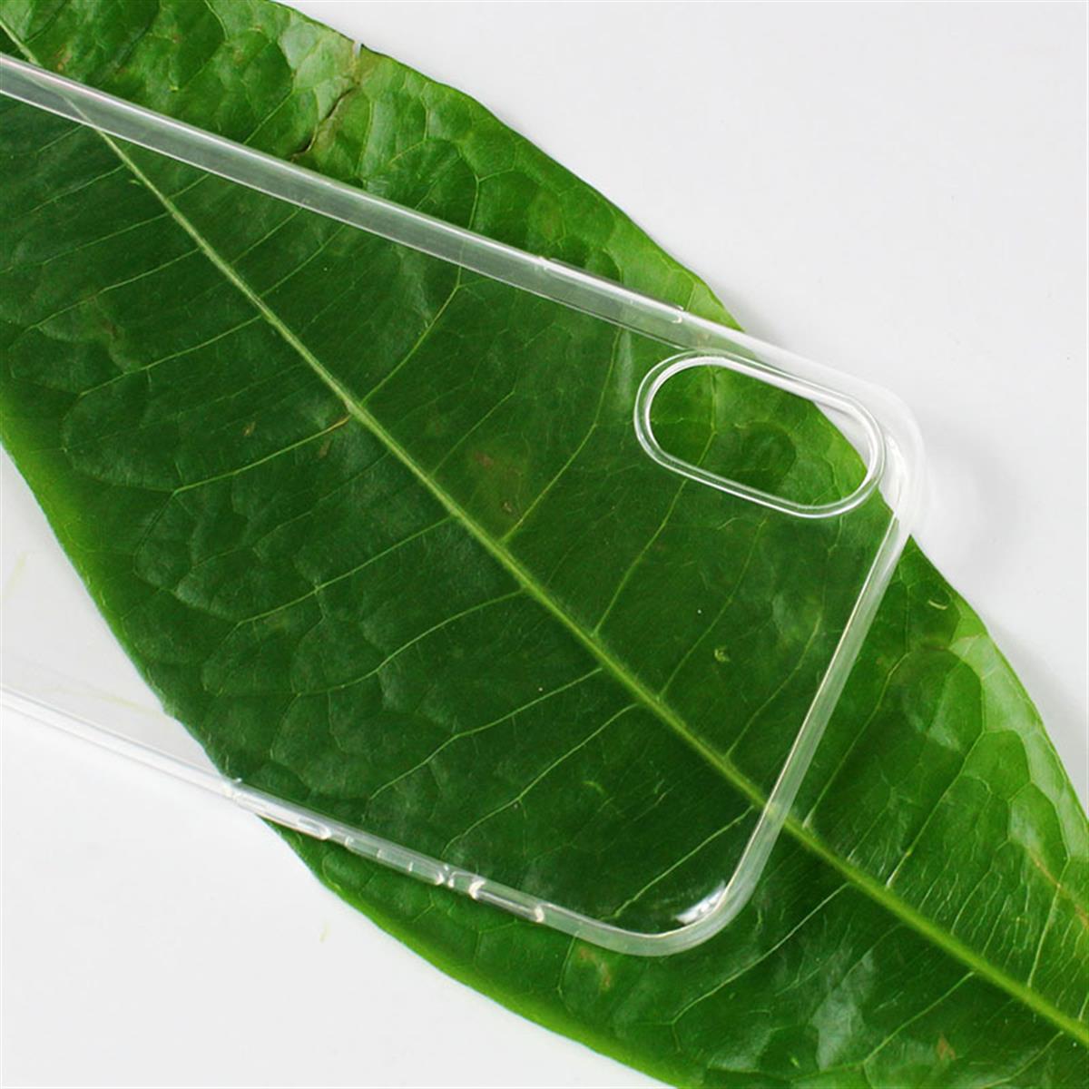 Hülle für Apple iPhone Xs / iPhone X Handyhülle Soft Case slim transparent klar
