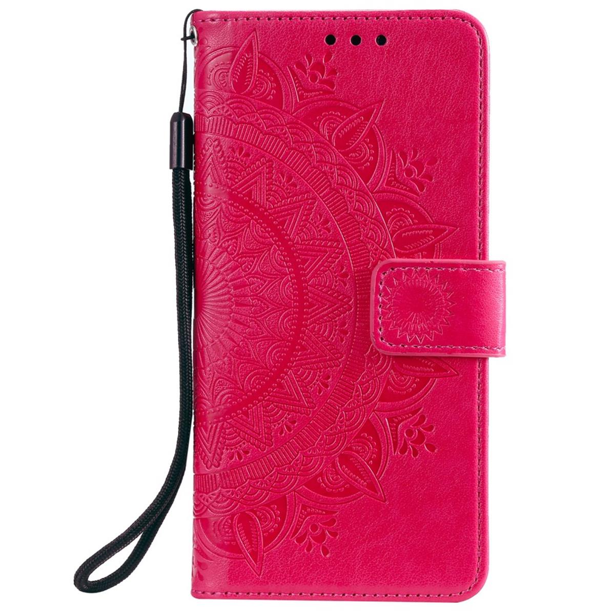 Hülle für Nokia X10/X20 Handyhülle Flip Case Cover Schutzhülle Etui Mandala Pink