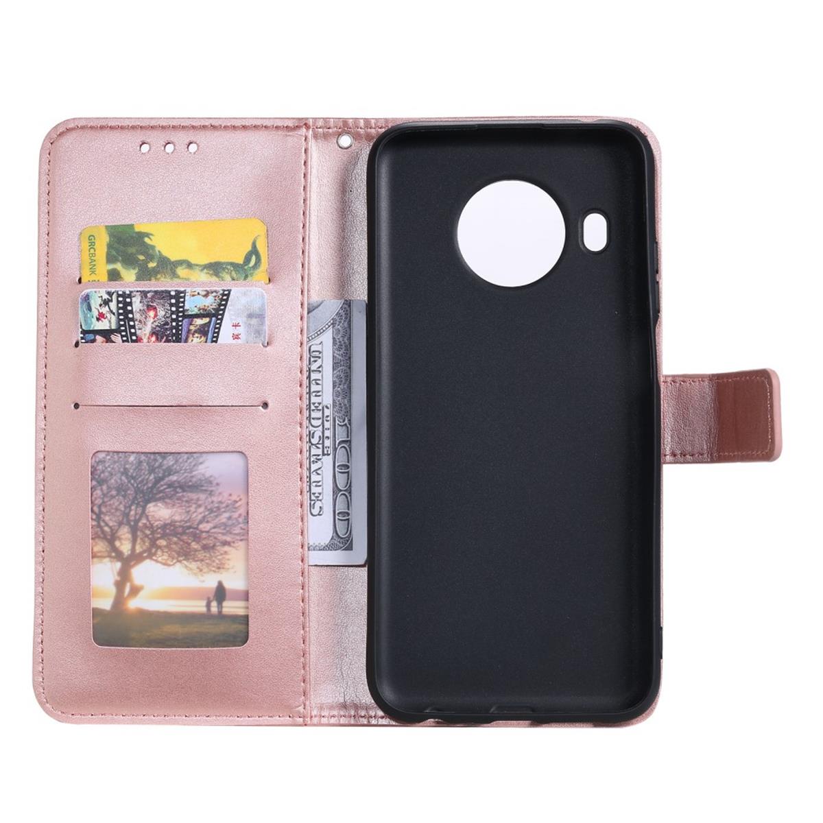 Hülle für Nokia X10/X20 Handyhülle Flip Case Cover Schutzhülle Mandala Rosegold