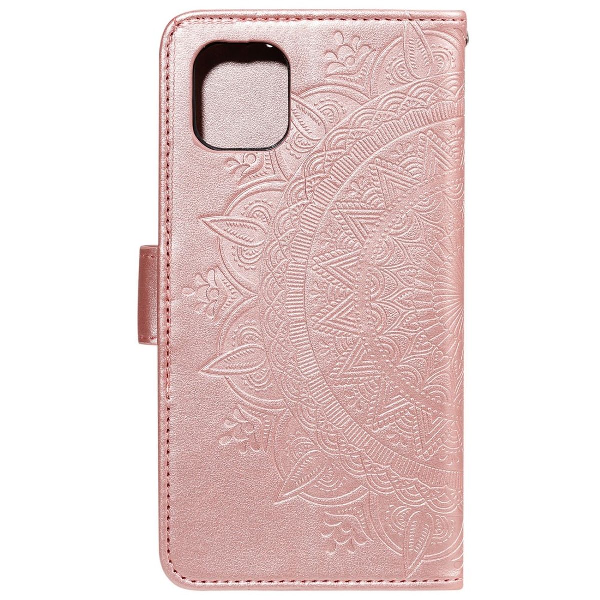 Hülle für Samsung Galaxy A03 Handyhülle Flip Case Cover Etui Mandala Rosegold