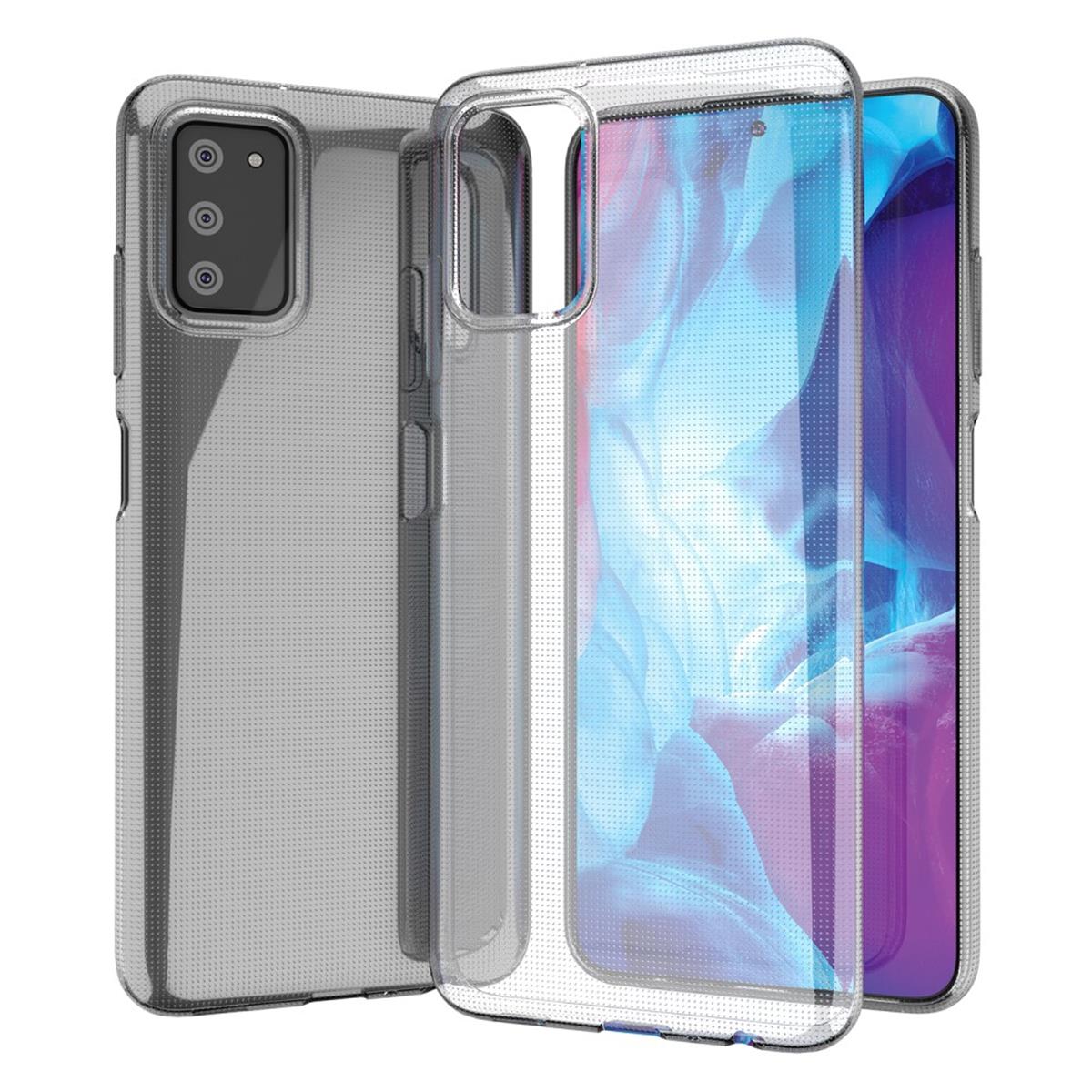 Hülle für Samsung Galaxy A03s Handyhülle Silikon Cover Case Bumper Etui klar