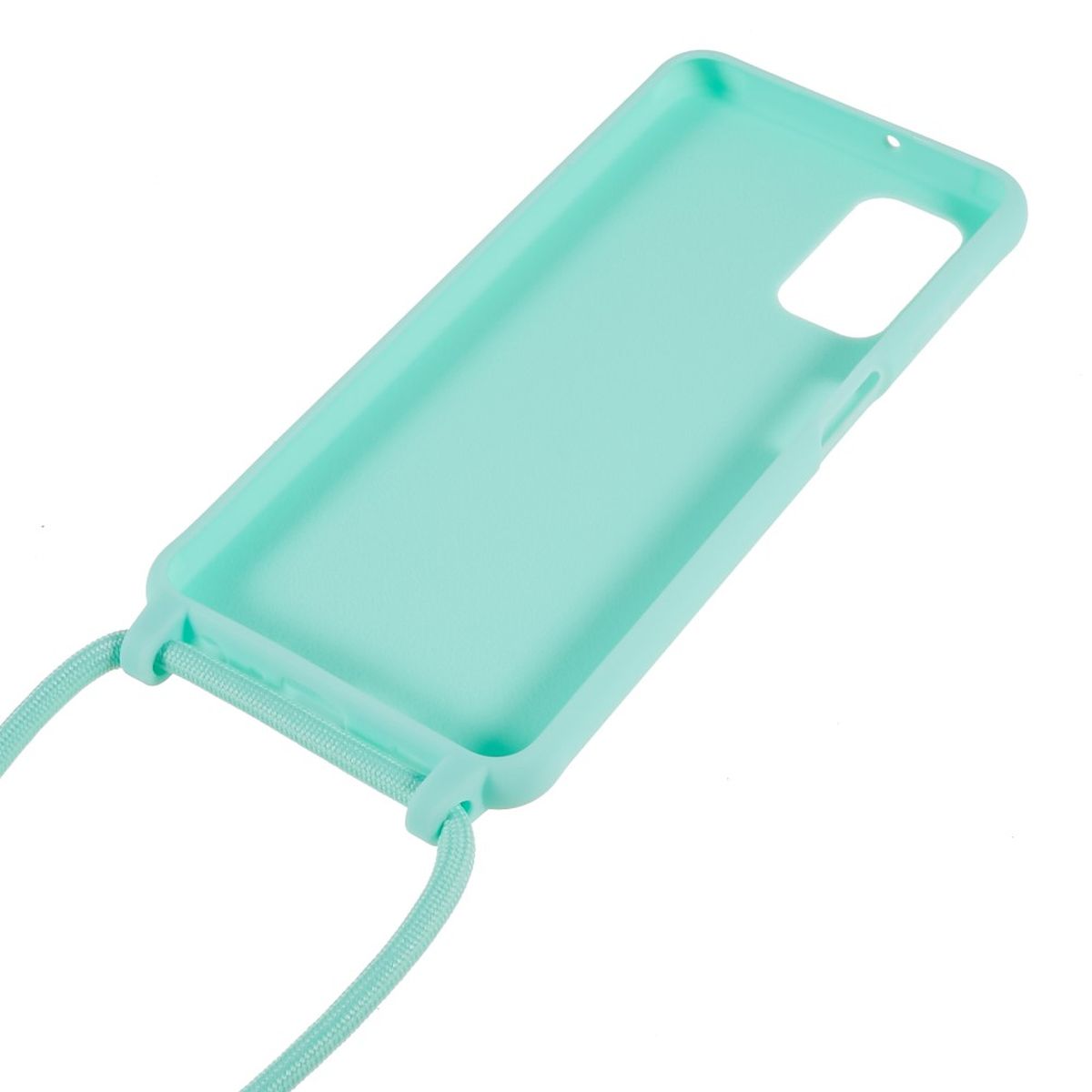 Hülle für Samsung Galaxy A13 4G/5G/A04s Handy Silikon Handykette Schnur Grün