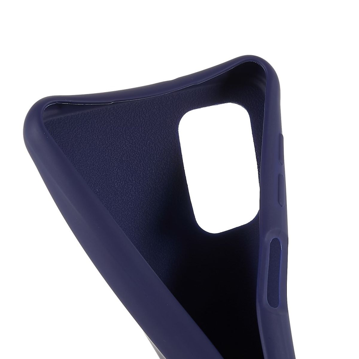 Hülle für Samsung Galaxy A13 4G/5G/A04s Silikon Case Handykette Band Dunkelblau