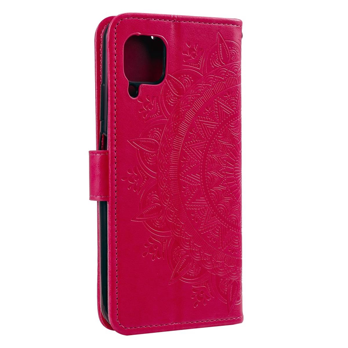 Hülle für Samsung Galaxy A22 4G Handyhülle Flip Case Cover Tasche Mandala Pink