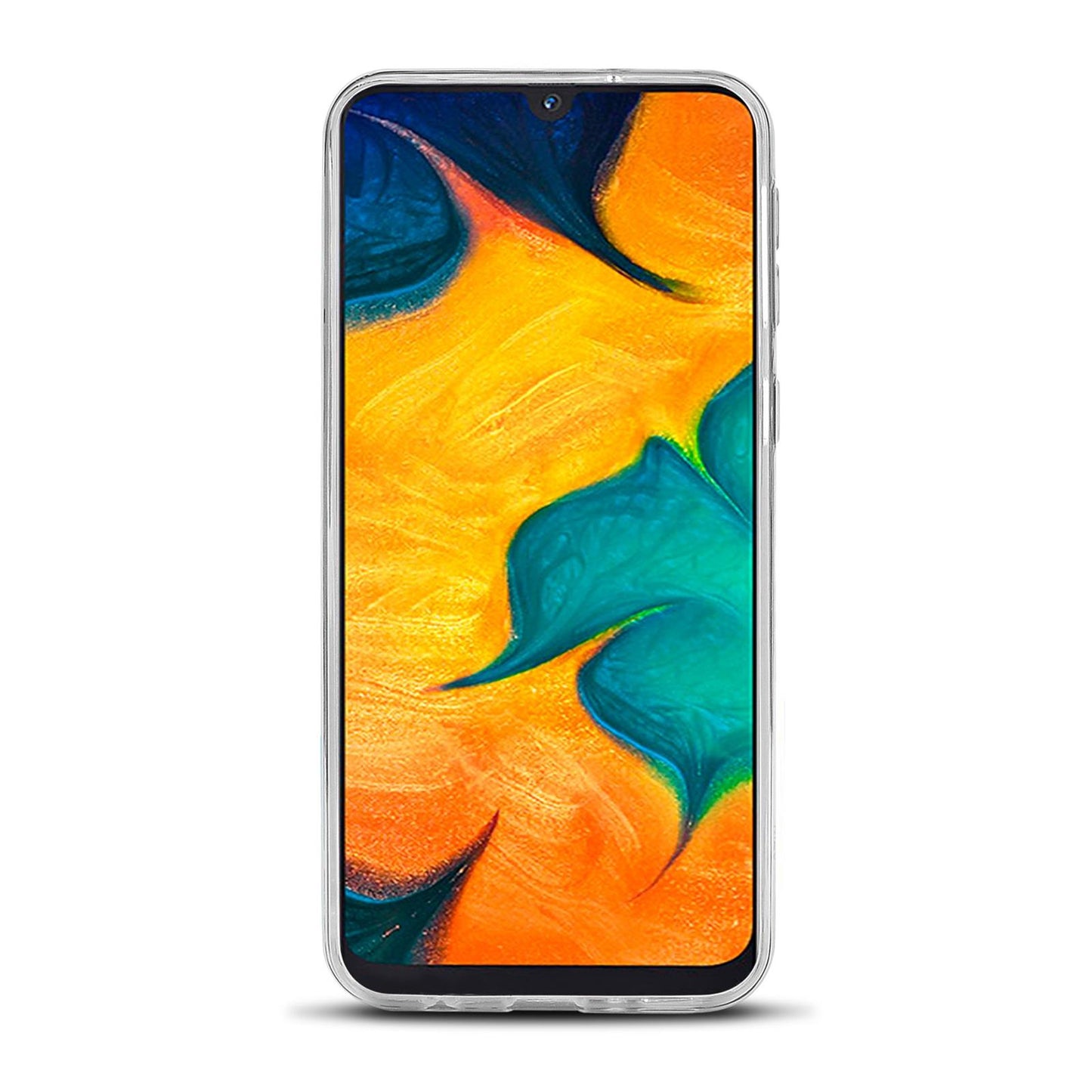 Hülle für Samsung Galaxy A30 Handyhülle Silikon Cover Schutzhülle Case klar