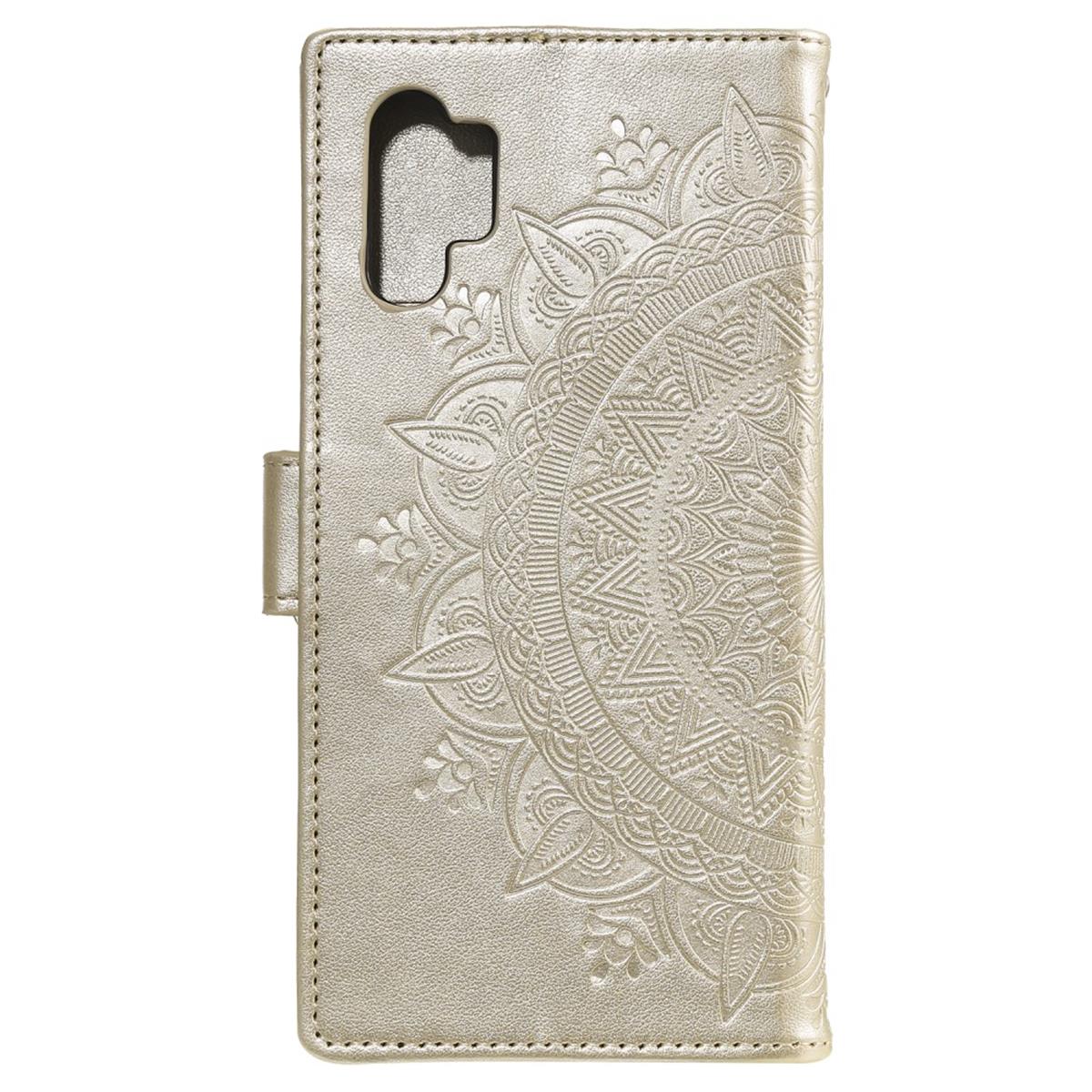 Hülle für Samsung Galaxy A32 4G Handy Tasche Flip Case Cover Etui Mandala Gold