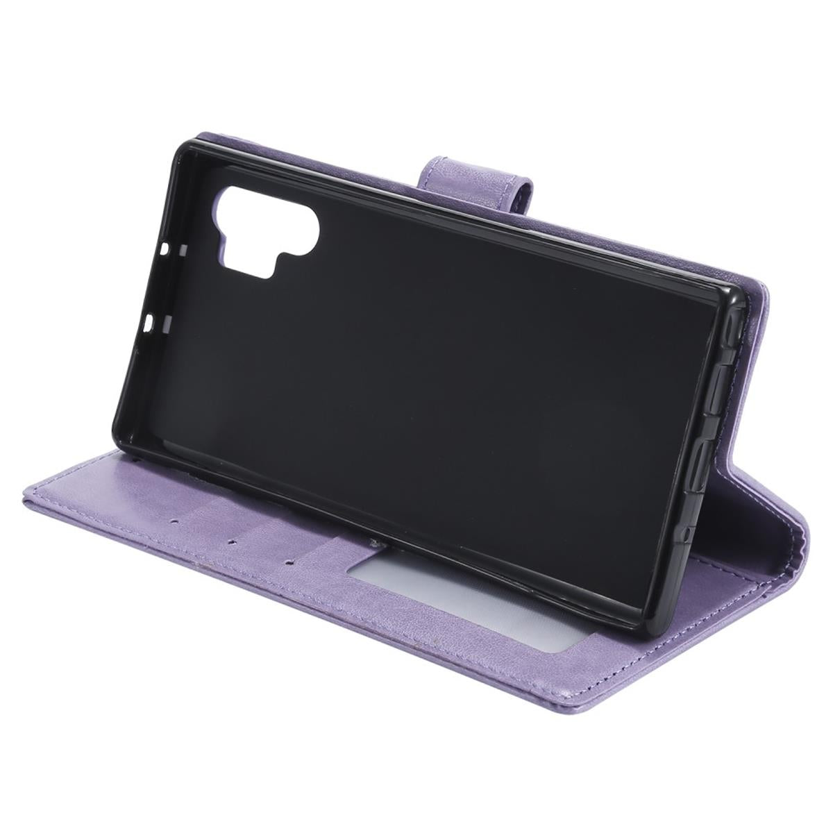 Hülle für Samsung Galaxy A32 4G Handy Tasche Flip Case Cover Etui Mandala Lila
