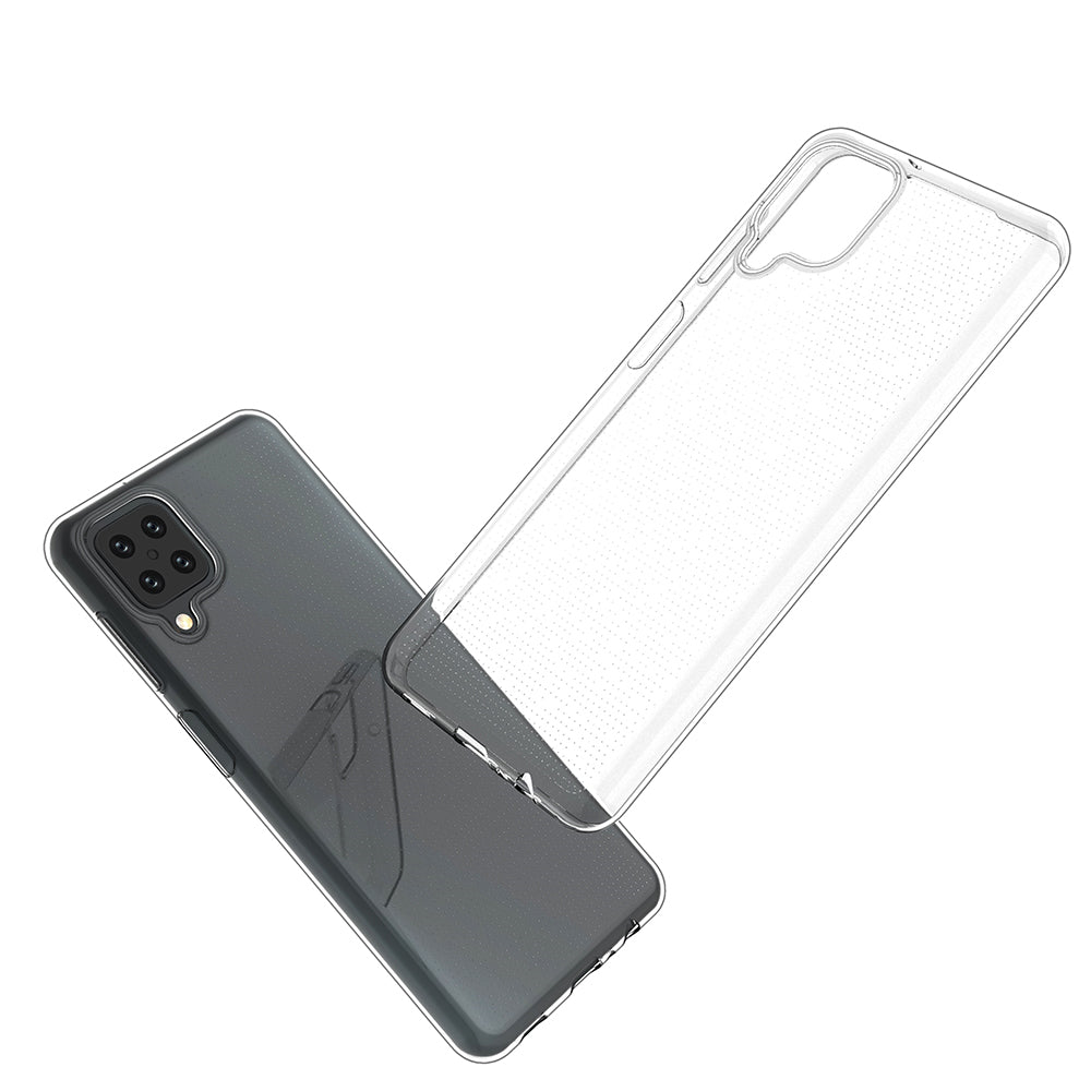 Hülle für Samsung Galaxy A42 5G Handyhülle Silikon Cover Case Bumper klar