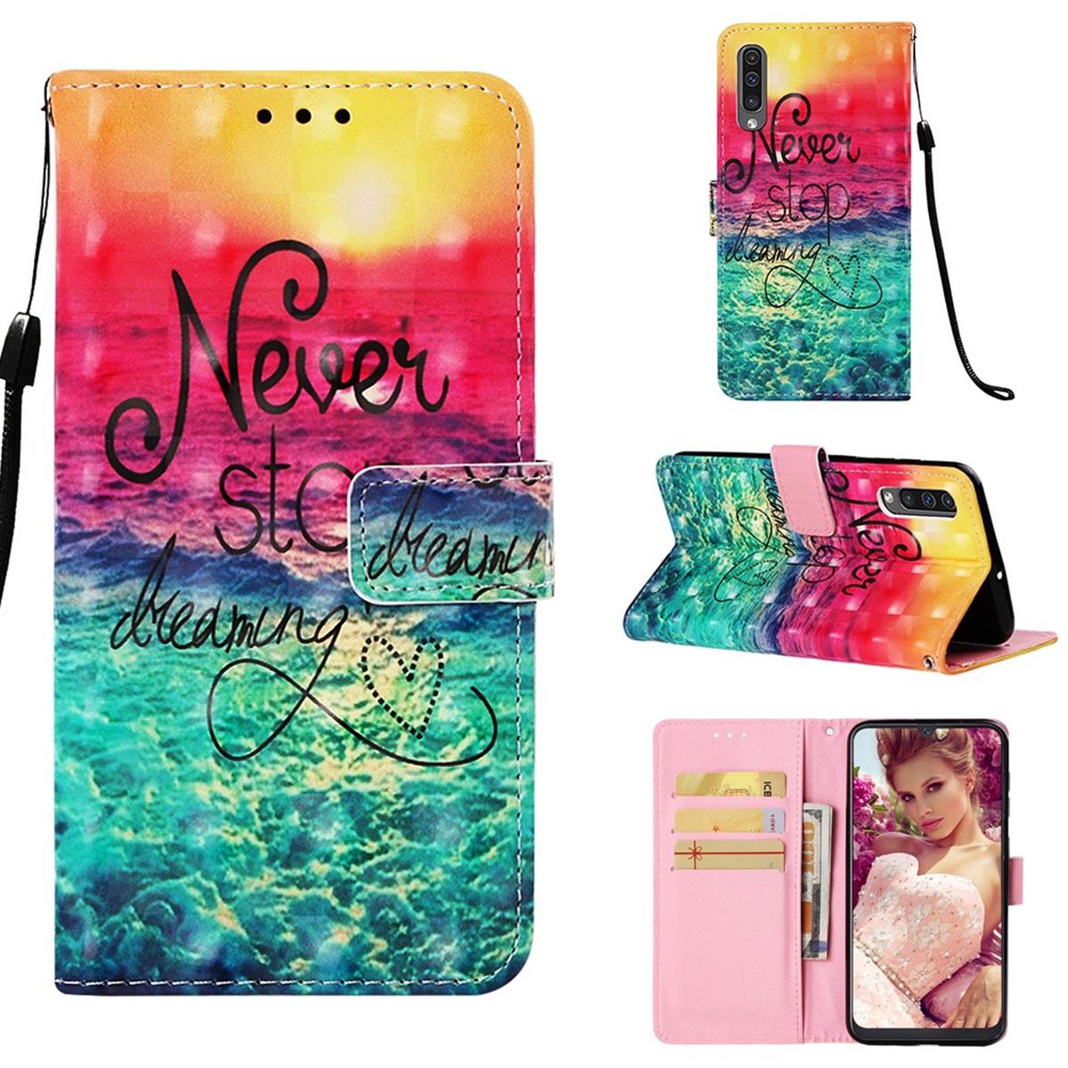 Hülle für Samsung Galaxy A50/A30s Case Schutzhülle Cover Motiv Never Stop Dreaming - CoverKingz