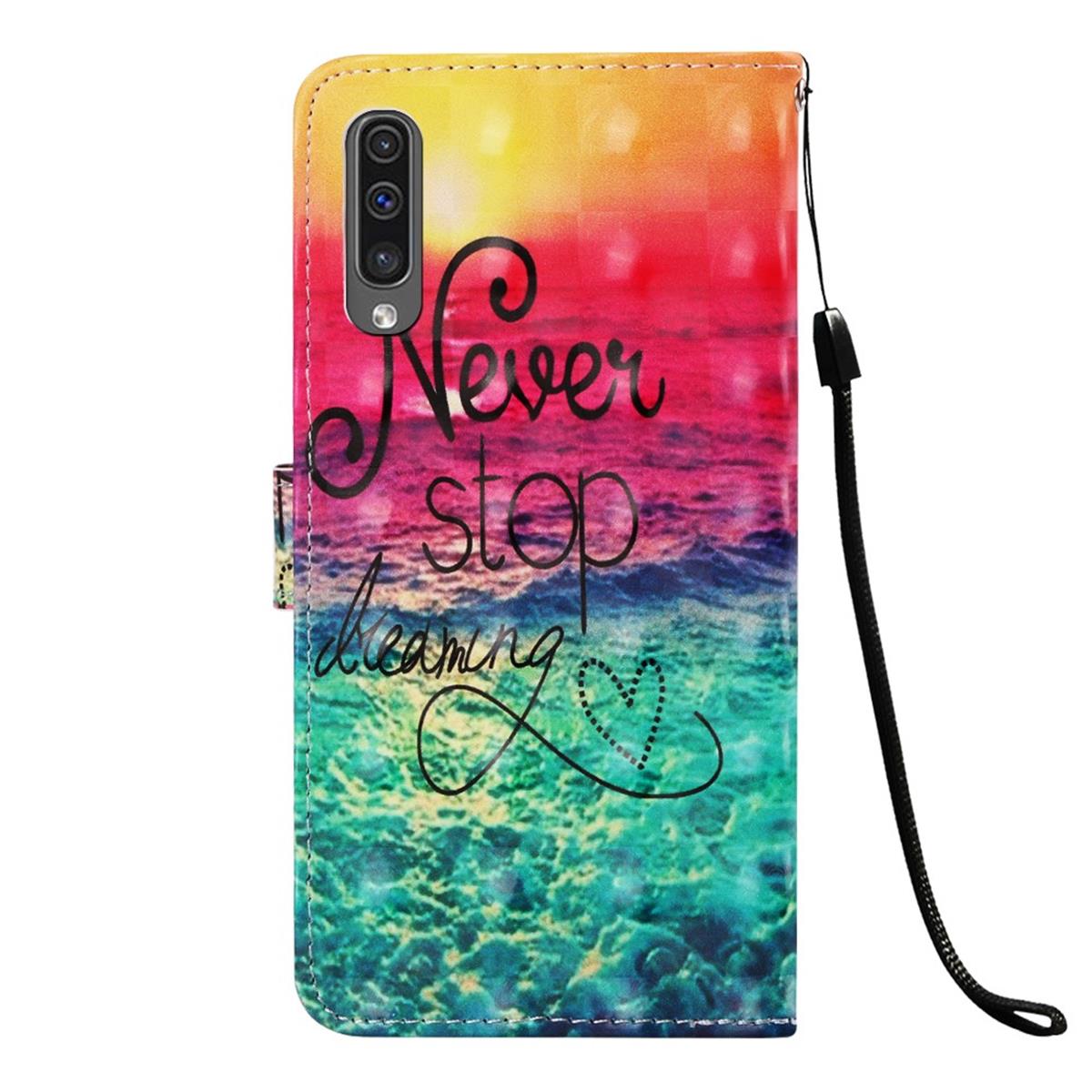 Hülle für Samsung Galaxy A50/A30s Case Schutzhülle Cover Motiv Never Stop Dreaming - CoverKingz