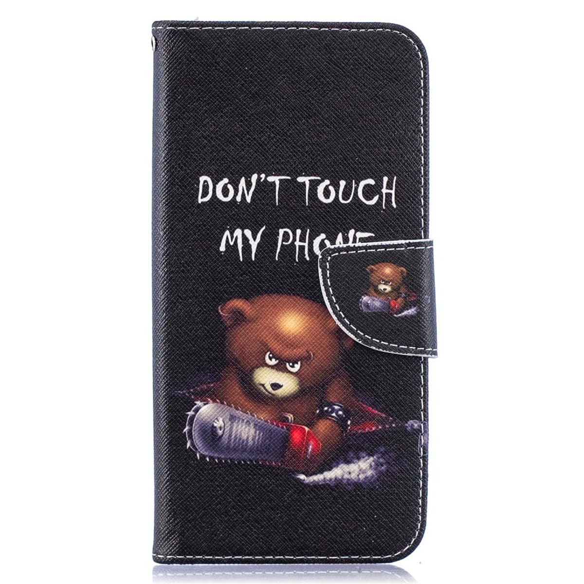 Hülle für Samsung Galaxy A50/A30s Case Schutzhülle Motiv Handyhülle Don´t touch Bär - CoverKingz