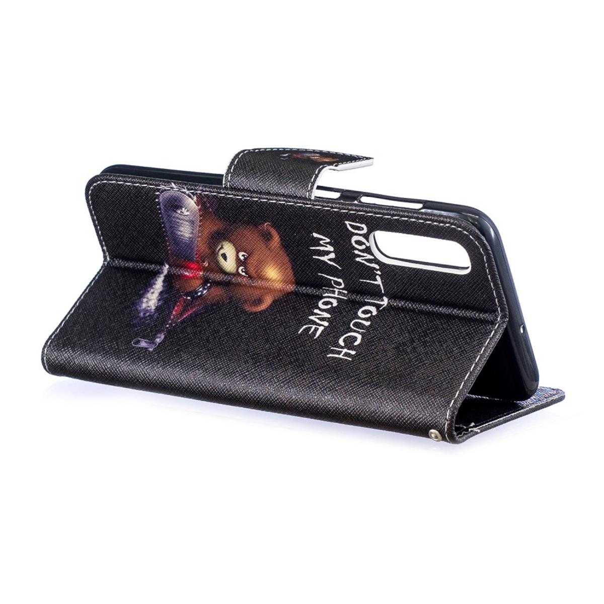 Hülle für Samsung Galaxy A50/A30s Case Schutzhülle Motiv Handyhülle Don´t touch Bär - CoverKingz